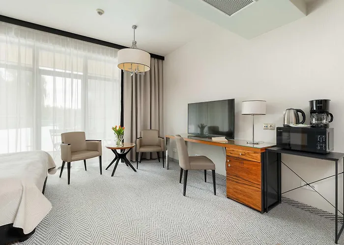 Unique With Air Conditioning Sauna And Swimming Pool By Renters Apartment Kolberg